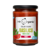 Mr Organic Smooth Basilico Sauce