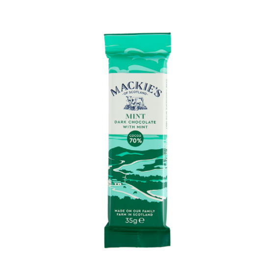 Mackies - Mint Dark Chocolate Mini Bar (32 x 35g)