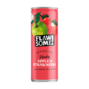 Flawsome Sparkling Strawberry and Apple Sparkling