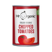 Mr Organic Gluten Free Chopped Tomatoes