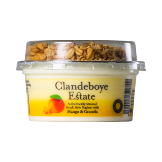 Clandeboye Mango Granola Topped Yoghurt Pot