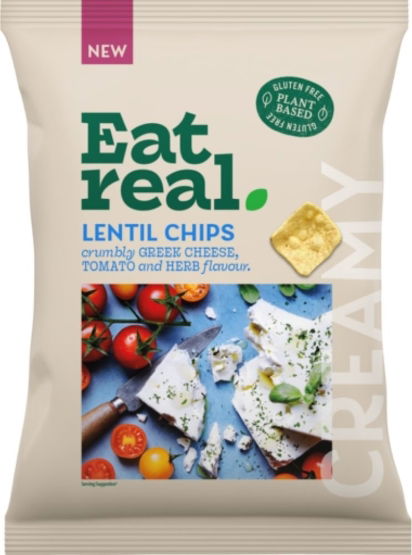 Eat Real Lentil Greek Cheese, Tomato & Herbs