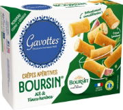 Gavottes Mini Crepes Boursin (Garlic & Herb)