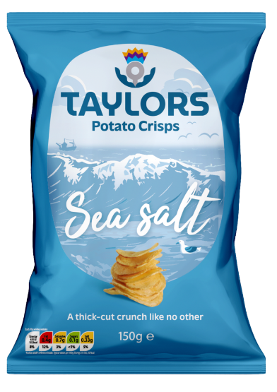 Taylors Crisps Sea Salt 