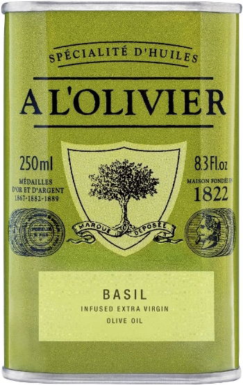 A L'Olivier Basil Extra Virgin Olive Oil
