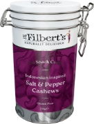 Mr Filbert's Indonesian Inspired Salt & Pepper Cashews Tin