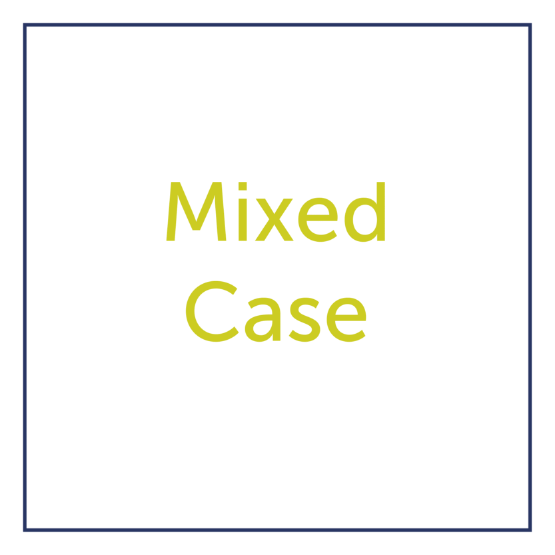 MIXED CASE sm