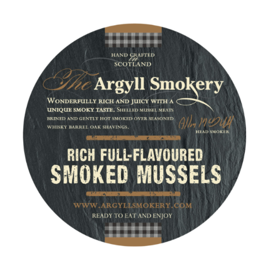 Argyll Smokery Smoked Mussels