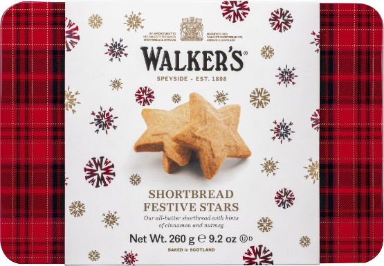 Walkers Festive Shortbread Stars