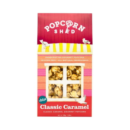 Popcorn Shed - Classic Caramel Popcorn (10 x 80g)
