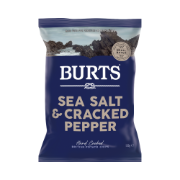 Burts Sea Salt and Cracked Pepper Crisps