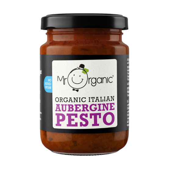 Mr Organic Aubergine Pesto