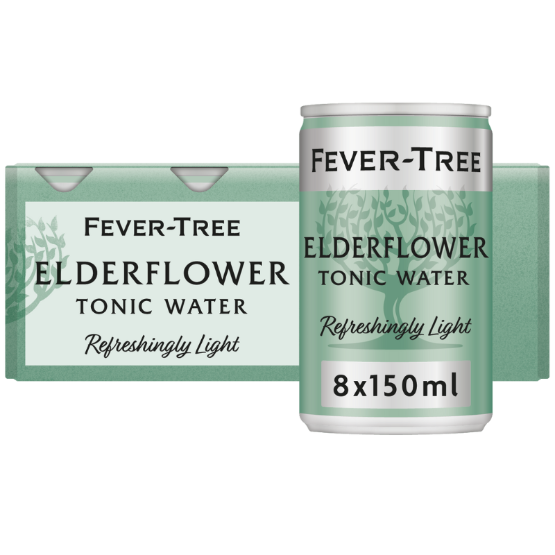 Fever-Tree - Refreshingly Light Elderflower (3 x 8 x 150ml)