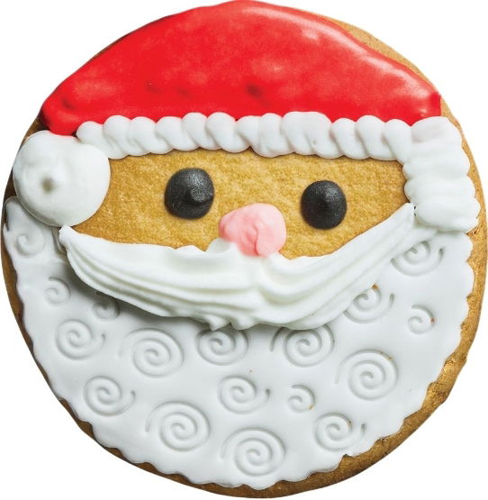 Original Baker Christmas Santa Vanilla Biscuit