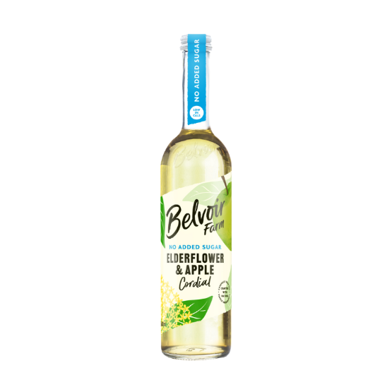 Belvoir No Added Sugar Apple and Elderflower Cordial