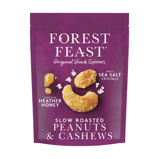 Forest Feast-Sea Salt&Heather Honey Cashews&Peanuts(8x120g)