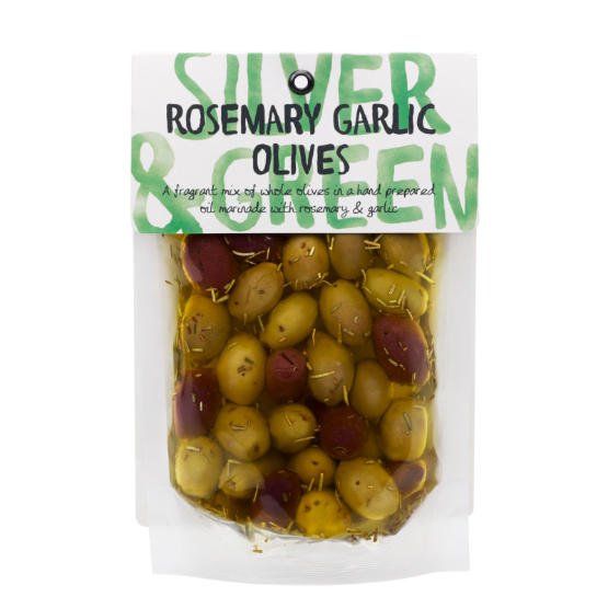 Rosemary Garlic Mixed Whole Olives