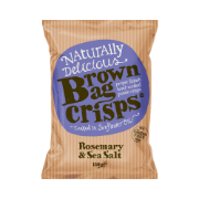 Brown Bag Crisps Rosemary and Sea Salt