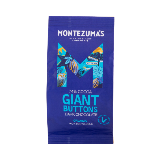 Montezumas Gluten Free Dark Chocolate Buttons Bag