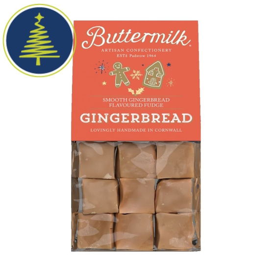Buttermilk - Gluten Free Gingerbread Smooth Fudge (16 x 175g)