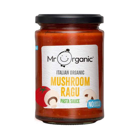 Mr Organic No Added Sugar Mushroom Ragu