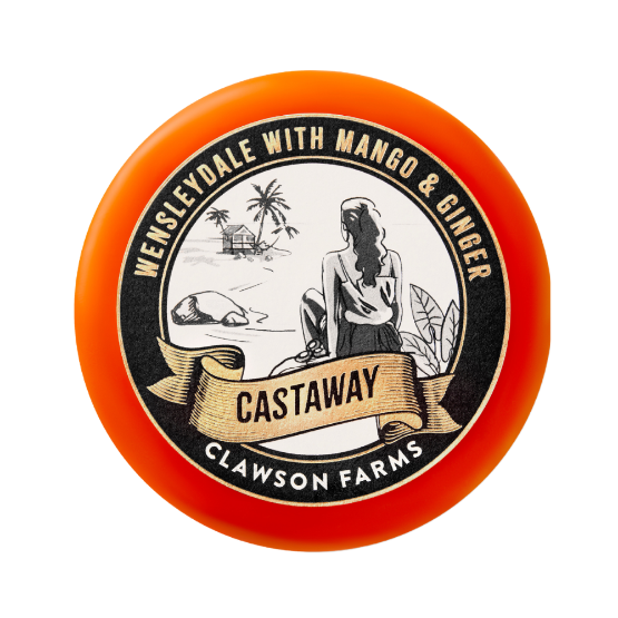 Long Clawson - Castaway (Wensleydale w Mango & Ginger) (6 x 200g)