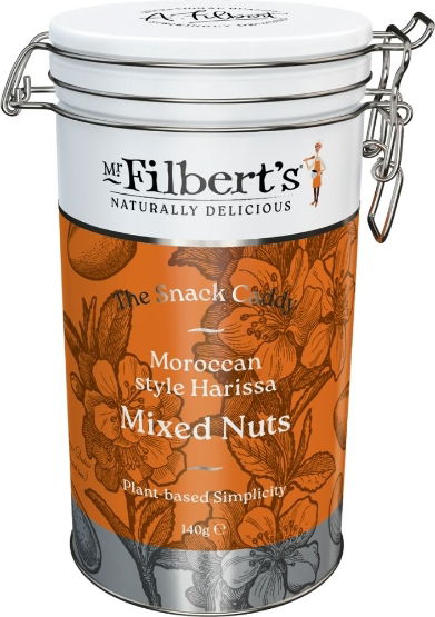 Mr Filbert's Mediterranean Herb Mixed Nut Tin