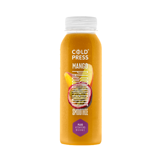 Cold Press Juices Mango & Passionfruit Smoothie