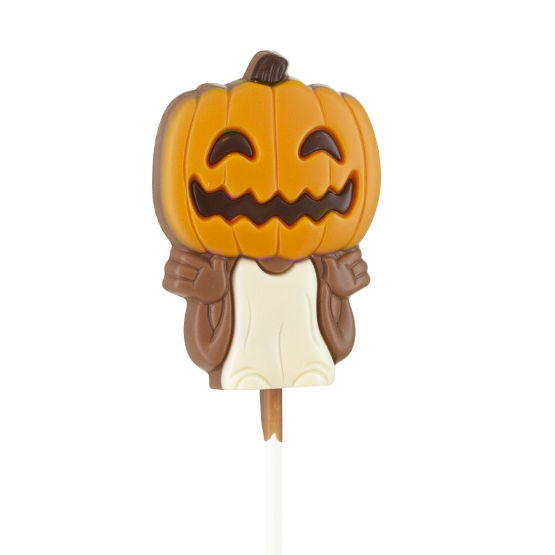 Belfine- Milk Choc Pumpkin Penny&Vampire Lollipop (24x35g)