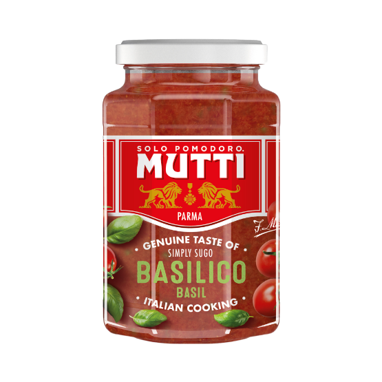 Mutti Tomato Pasta Sauce with Basil