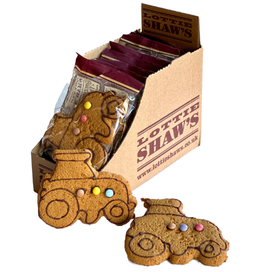 Lottie Shaws - Gingerbread Tractor (12 x 50g)