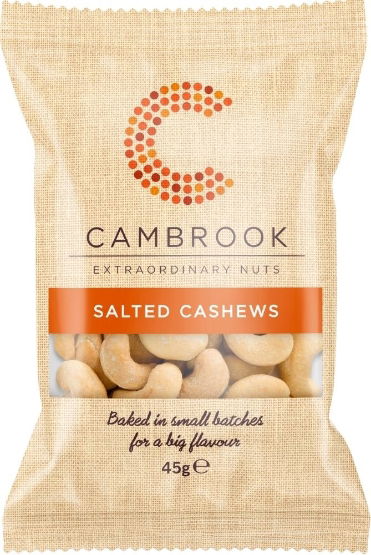 Cambrook Baked Salted Cashews