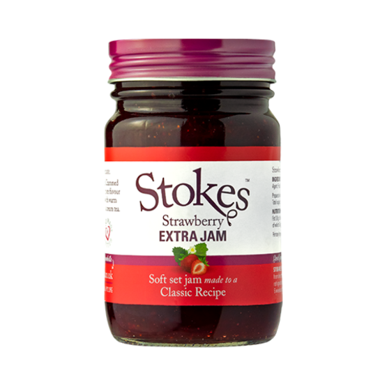 Stokes Strawberry Extra Jam