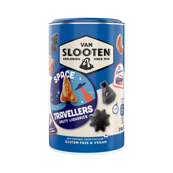 Van Slooten Space Travellers Sweet Tubes