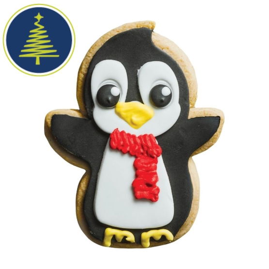 Original Baker - Christmas Penguin Vanilla Biscuit (15 x 80g e)