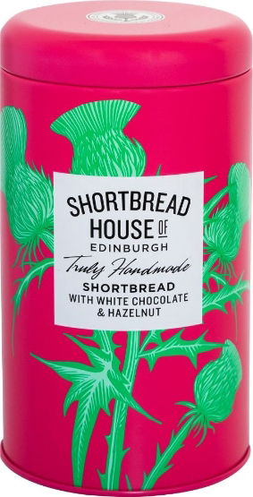 Shortbread House Shortbread Biscuit White Chocolate Hazelnut