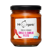 15.10.26 Mr Organic-Chilli & Garlic Pesto (6 x 130g)*40%*