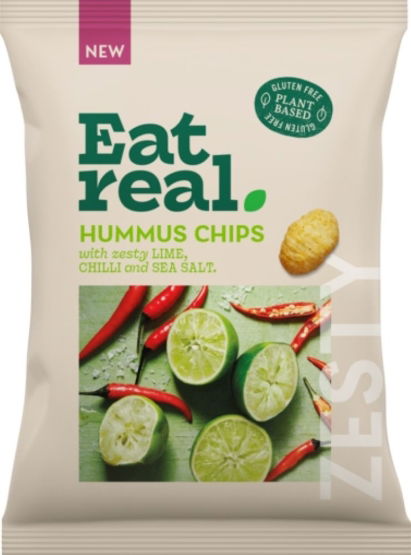 Eat Real Hummus Chilli, Lime and Sea Salt