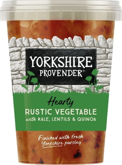 Yorkshire Provender Rustic Vegetable with Kale