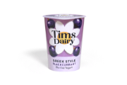 Tim's Dairy - Greek Style Blackcurrant Yoghurt (6 x 450g)