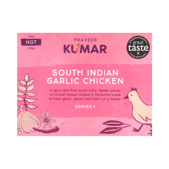 Praveen Kumar South Indian Garlic Chicken