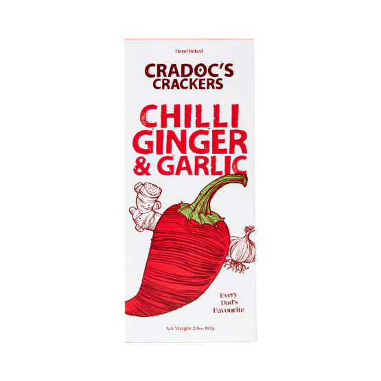 Cradoc's Chilli, Ginger and Garlic Savoury Cracker