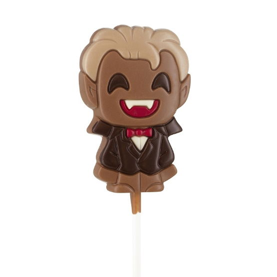 Belfine- Milk Choc Pumpkin Penny&Vampire Lollipop (24x35g)