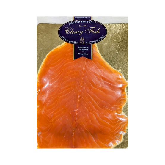 Cluny Fish Cold Smoked Sea Trout D-Sliced 200g