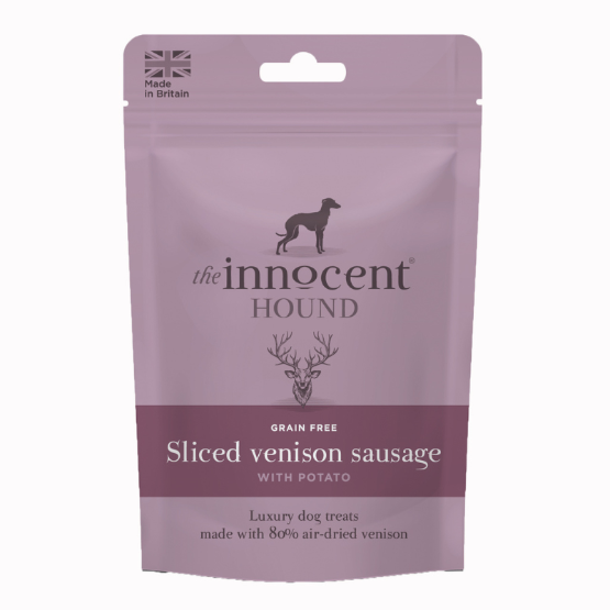 The Innocent Hound-Grain Free Sliced Venison Sausages (10x70g)