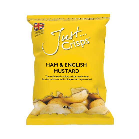 Just Crisps Ham & English Mustard