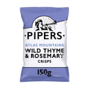 Pipers gluten free thyme and rosemary crisps