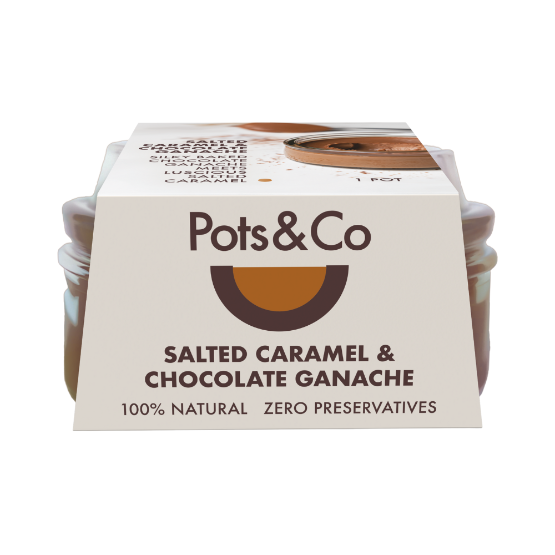 Pots & Co Gluten Free Salted Caramel & Chocolate Ganache