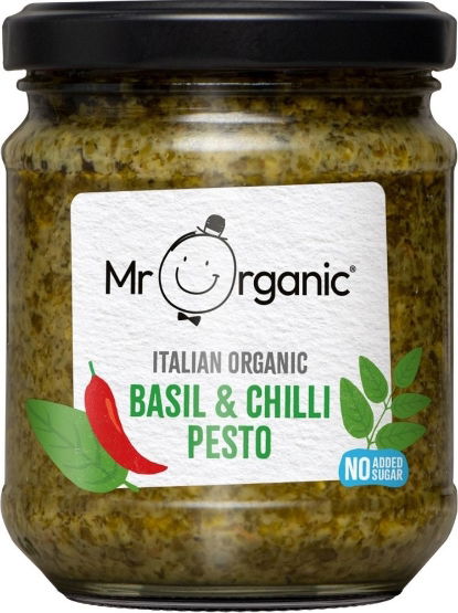 Mr Organic Basil & Chilli Pesto