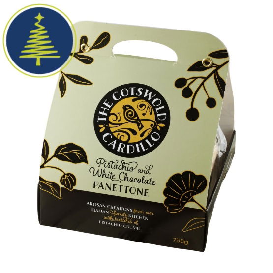 Cotswold Cardillo - Panettone Pistachio & White Chocolate (4 x 750g)